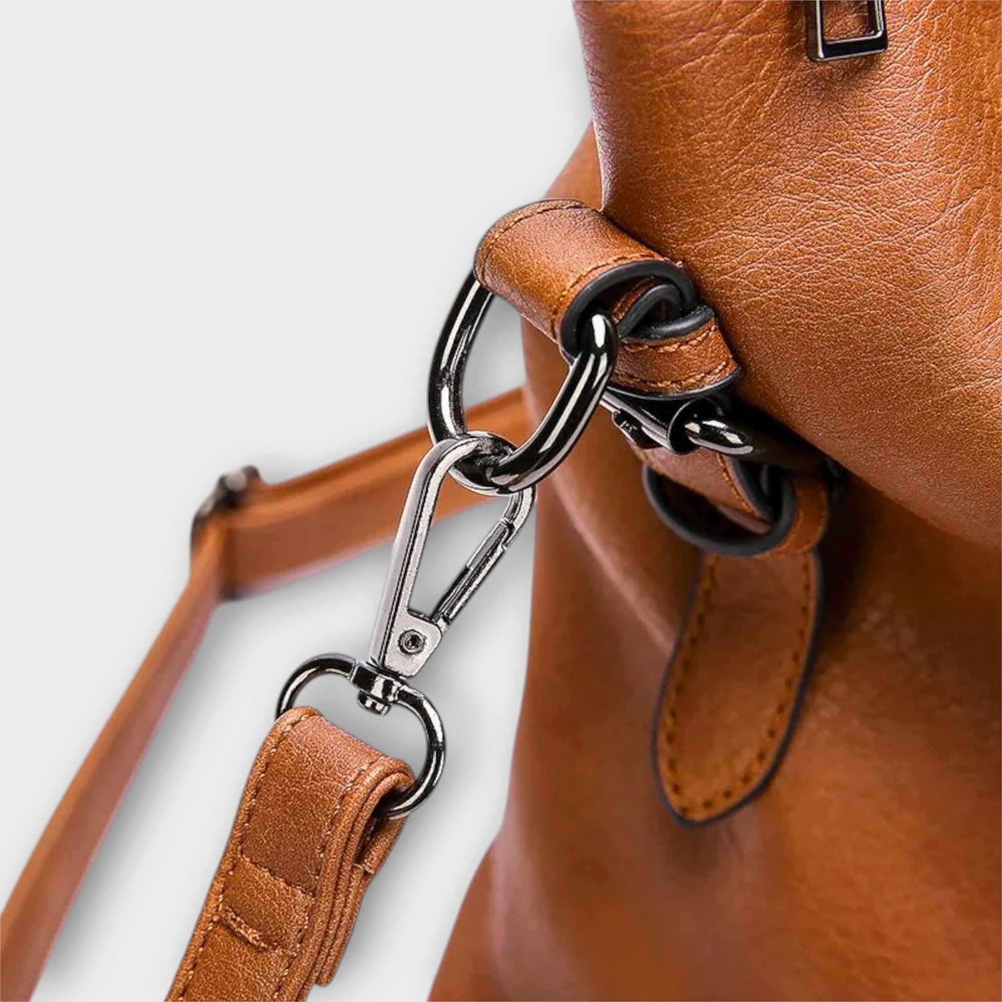 Women's Shoulder Bag Buckle Flap Adjustable Strap – Daily Essentials