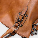 Women's Shoulder Bag Buckle Flap Adjustable Strap – Daily Essentials