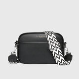 Women’s Shoulder Bag Rectangular Shape Adjustable Strap Exterior Pockets – Museum Days