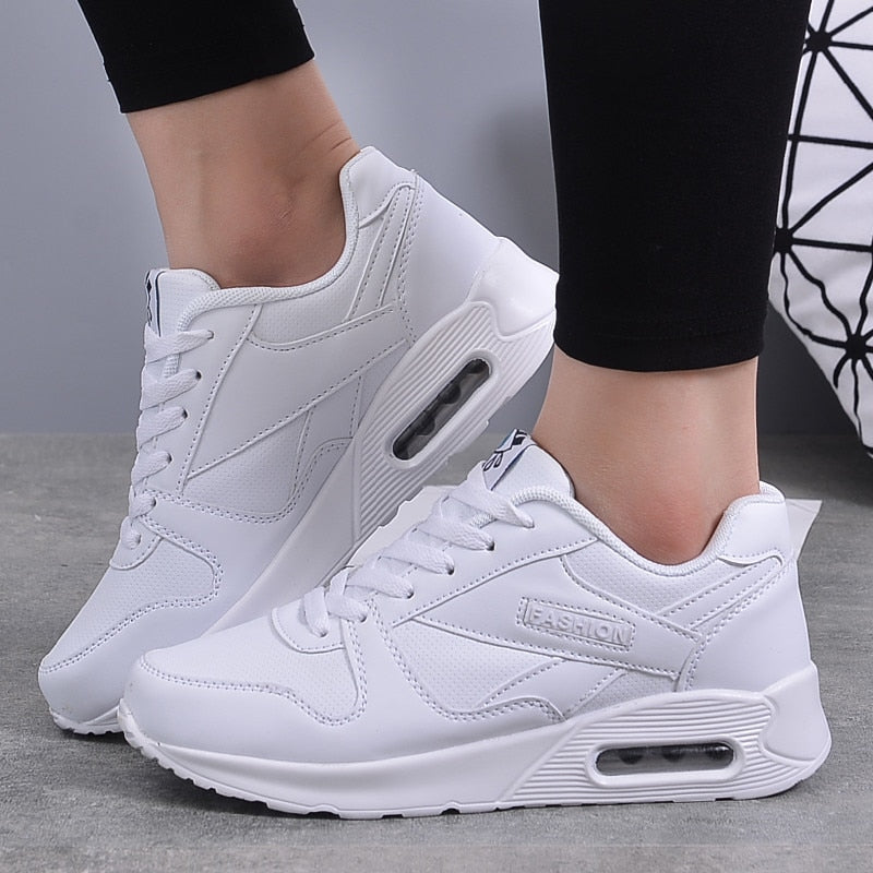Women's Sneakers Eye Graphic Lace Up Low Top Raised Sole – Everyday Wear