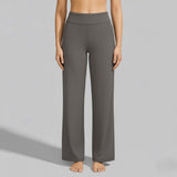 Women’s Stretch Pants High Waist Wide Leg – Office Presentations