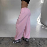 Women's Sweatpants Drawstring Wide Leg Full Length – Off Duty Days