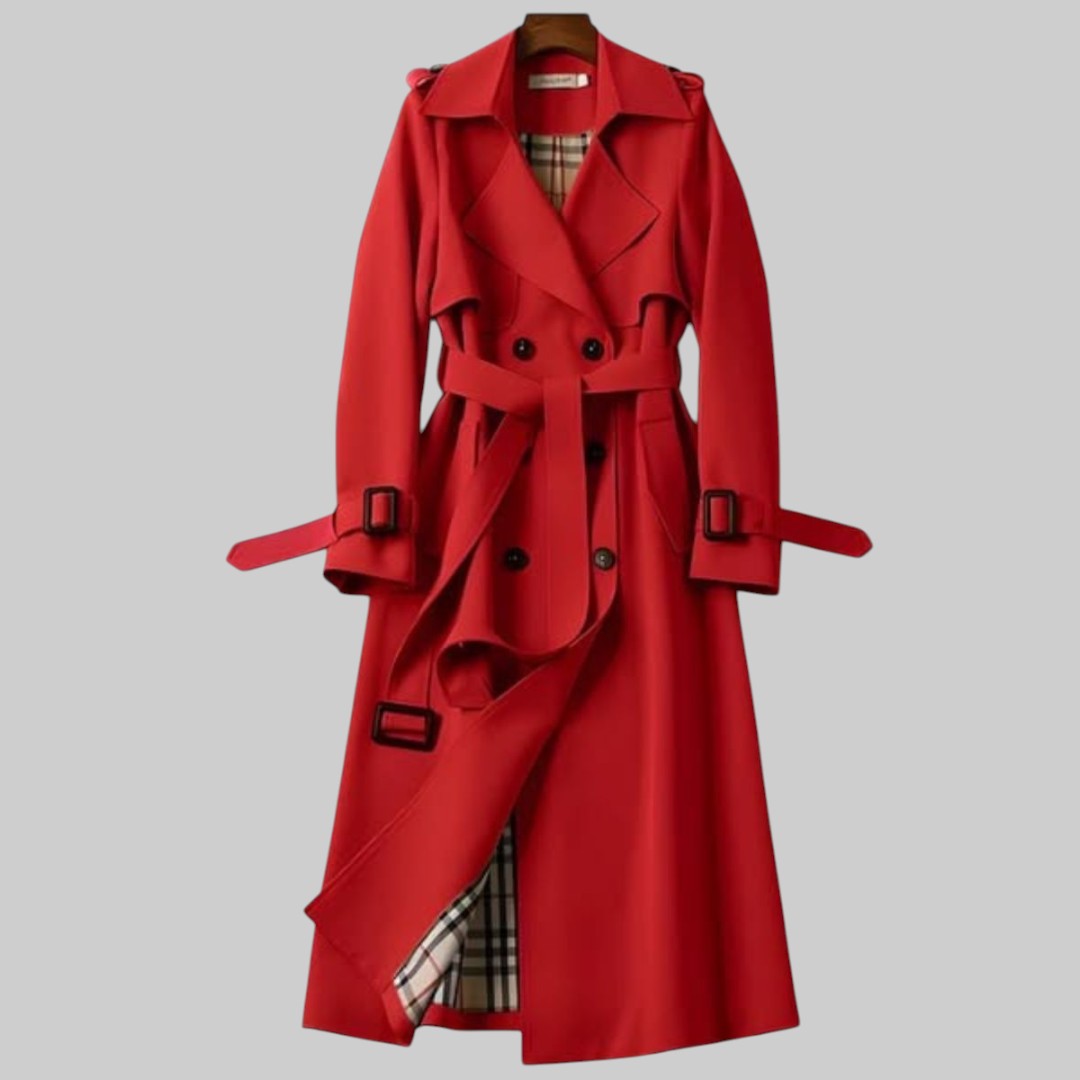 Women's Trench Coat Wide Lapel Belted Front – Travel Day