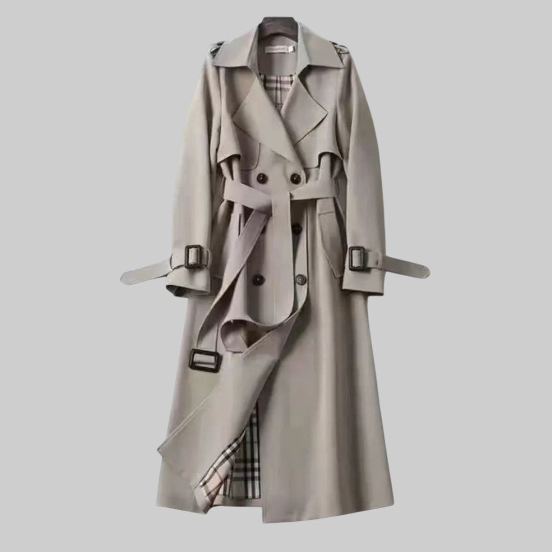 Women's Trench Coat Wide Lapel Belted Front – Travel Day