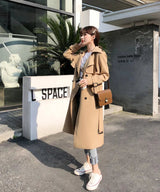 Women's Trench Coat Wide Lapel Belted Front – Travel Day