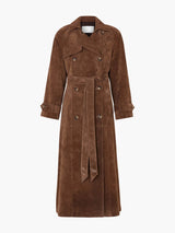 Women's Trench Coat Wide Lapel Waist Belt – Weekend Layers