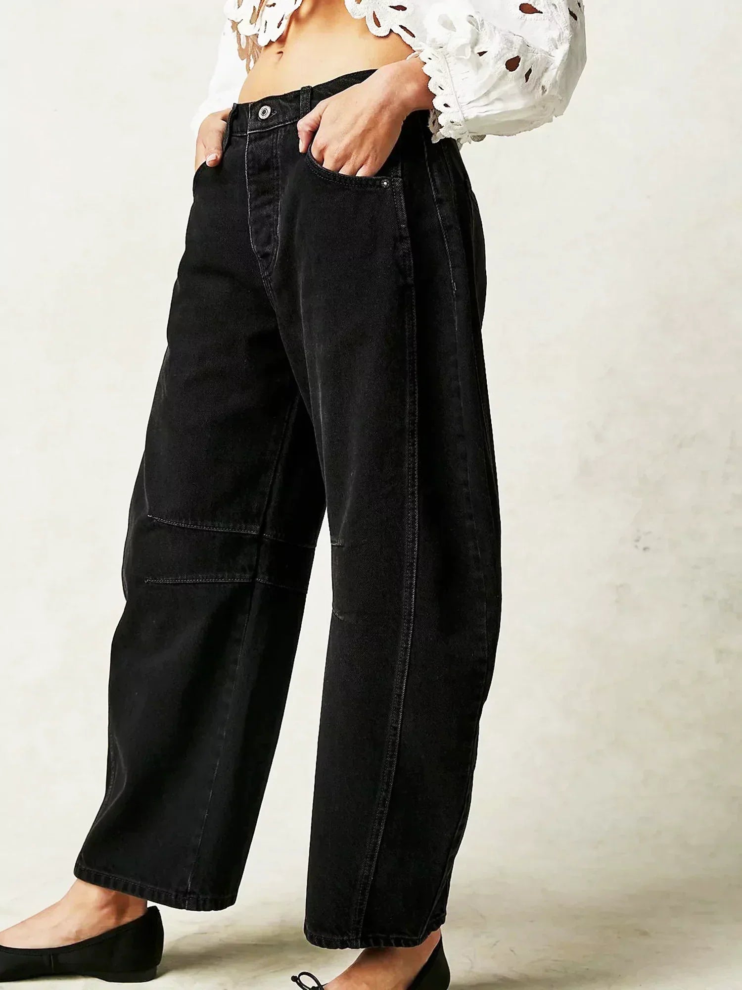 Women's Wide Leg Jeans High Waist Denim – Going Out