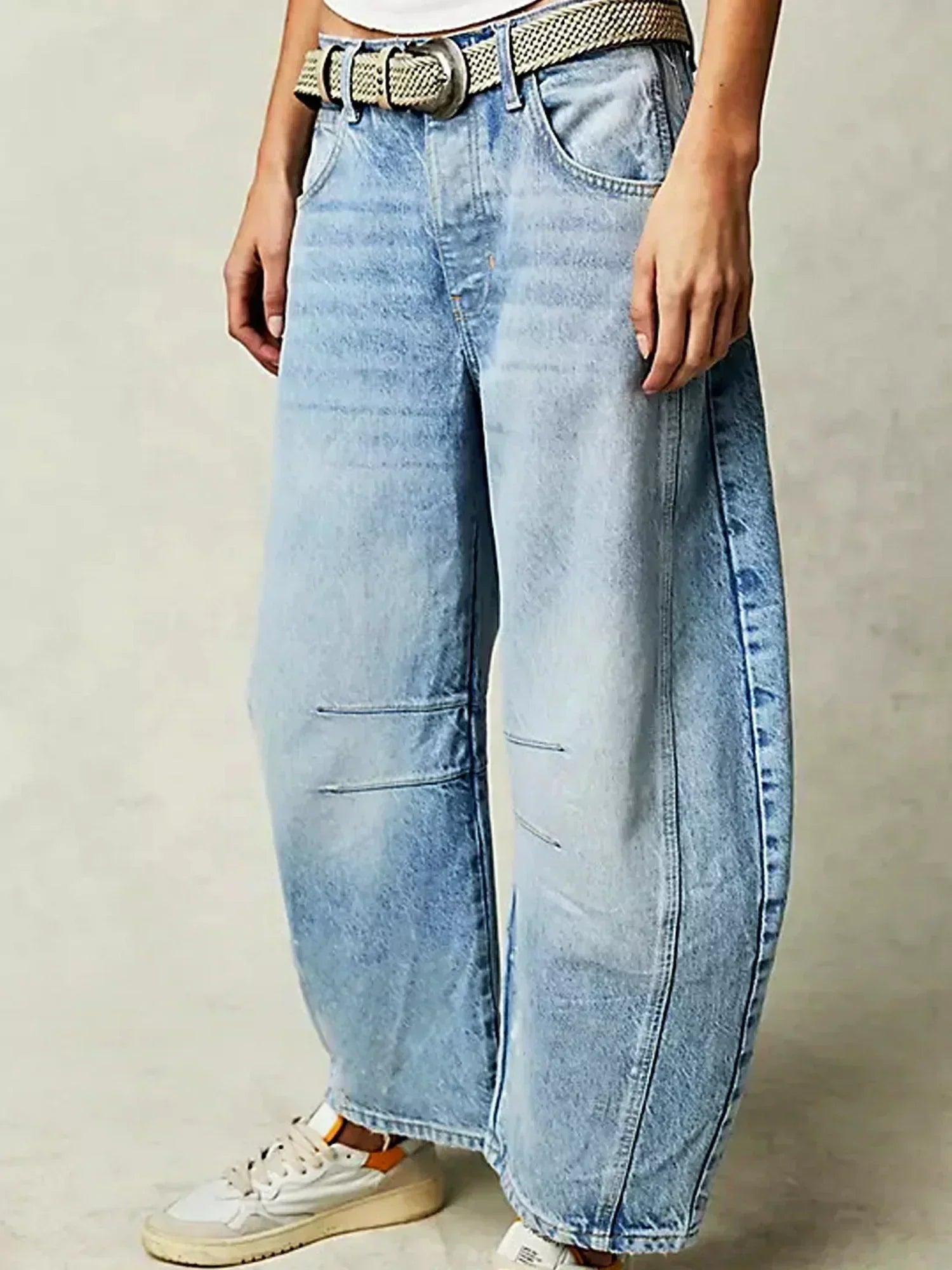 Women's Wide Leg Jeans High Waist Denim – Going Out
