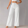 Women's Wide-Leg Pants Broad Upper Edge Front Pleats – Client Meeting