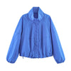 Women's Windbreaker Jacket Stand Collar Raglan Sleeve – Travel Days