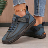Women's Ankle Sneakers Lace Up Strap Round Toe – Going Out Casual