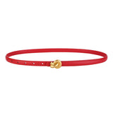 Women's Belt Knot Buckle Slim Strap – Styling Accessory