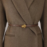 Women's Belt Knot Buckle Slim Strap – Styling Accessory