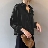 Women's Button Down Shirt Long Sleeve Collar – Office Wear