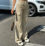 Women's Cargo Pants Wide Leg Side Pocket – Going Out Streetwear