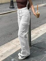 Women's Cargo Pants Wide Leg Side Pocket – Going Out Streetwear