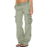 Women's Cargo Pants with Flap Pockets and Straight Leg – Outdoor