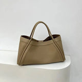 Women's Carryall Tote Bag Rectangular Dual Handles – Work Everyday