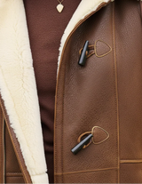 Women’s Coat Hooded Toggle Front Contrast Trim – Mountain Town Visits