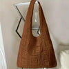 Women's Crochet Tote Bag Rectangular Shoulder Straps – Outdoor Party