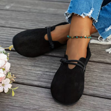 Women's Flat Loafers Slip-On Rounded Toe Rope Tie – Relaxed Coastal Style