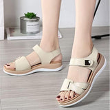 Women's Flat Sandals Open Toe Adjustable Strap – Summer Walking