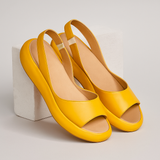 Women's Flat Sandals Open-Toe Slingback – Beach Vacation Summer