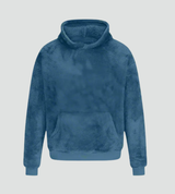Women’s Fleece Hoodie Kangaroo Pocket Long Sleeves Ribbed Trim – Morning Market Visits