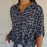 Women's Floral Button Down Shirt Long Sleeve Collar – Summer Wear