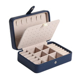 Women's Jewelry Box Flip Top Earring Board Ring Rolls – Vanity Setup