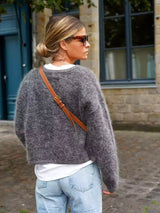 Women's Knit Cardigan Button Front Long Sleeve Round Neck – Lunch Date