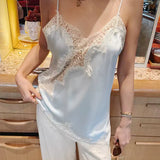 Women's Lace Camisole Top Spaghetti Strap – Night Out