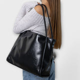 Women's Large Shoulder Bag Zip Top Tote – Everyday Work