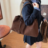 Women's Large Slouchy Tote Bag Trapezoid Snap Button – Everyday Boho