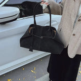 Women's Large Slouchy Tote Bag Trapezoid Snap Button – Everyday Boho