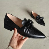 Women's Loafers Pointed Toe Slip On Flat – Casual Wear