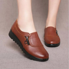 Women’s Loafers Side Zipper Rounded Toe Ridged Sole – Morning Errands
