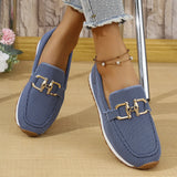 Women's Loafers Slip On Horsebit Closed Toe Low Sole – Daily Errands
