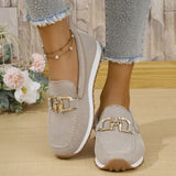Women's Loafers Slip On Horsebit Closed Toe Low Sole – Daily Errands