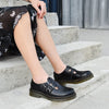 Women's Mary Jane Shoes Closed Toe Double Buckle Strap Raised Sole – Casual Wear