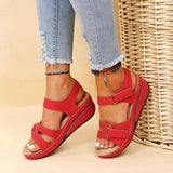 Women's Platform Sandals Open Toe Adjustable Buckle Strap – Beach Vacation