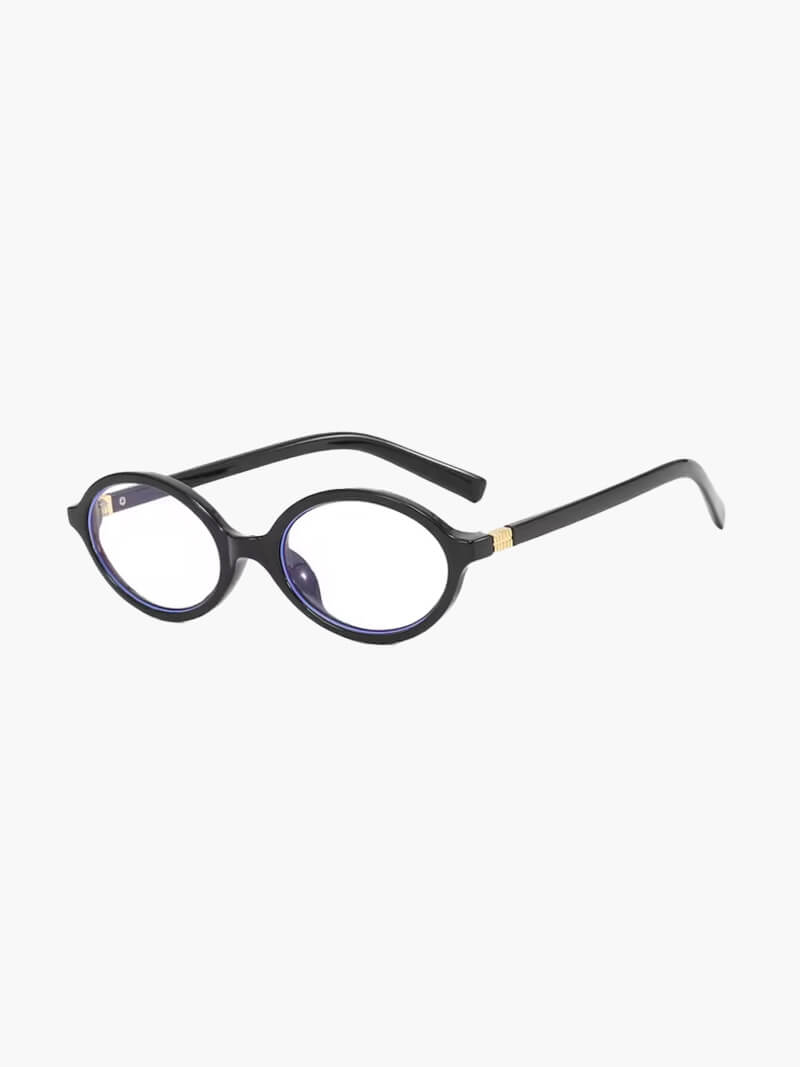 Women's Reading Glasses Oval Frame Clear Lens – Going Out Office