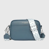 Women’s Shoulder Bag Rectangular Shape Adjustable Strap Exterior Pockets – Museum Days