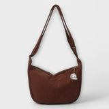 Women's Shoulder Bag Ribbed Hobo Knotted Strap – Casual Everyday
