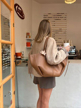Women's Shoulder Tote Bag Carryall Double Handle Open Top – Work Commute