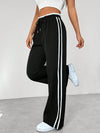 Women's Side Stripe Sweatpants Elastic Waist – Everyday Workout