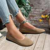 Women's Slip On Shoes Closed Toe Knit Low Top – Daily Errands