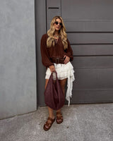 Women's Slouchy Tote Bag Crescent Adjustable Strap – Everyday Boho