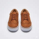 Women’s Sneakers Lace Up Perforated Panel Platform Sole – Bookstore Visit
