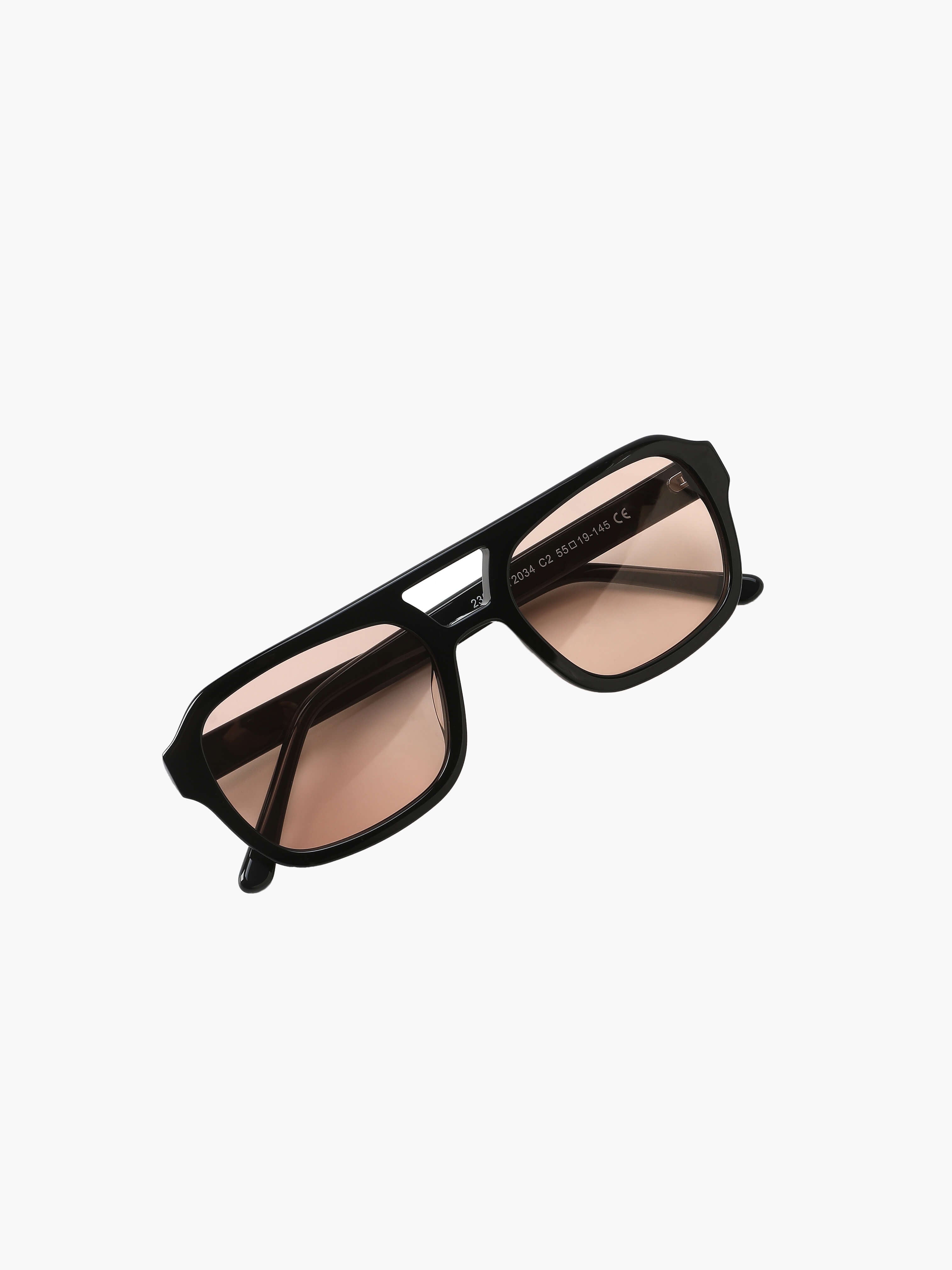 Women's Square Sunglasses Full Rim Tinted Lens – Beach Vacation